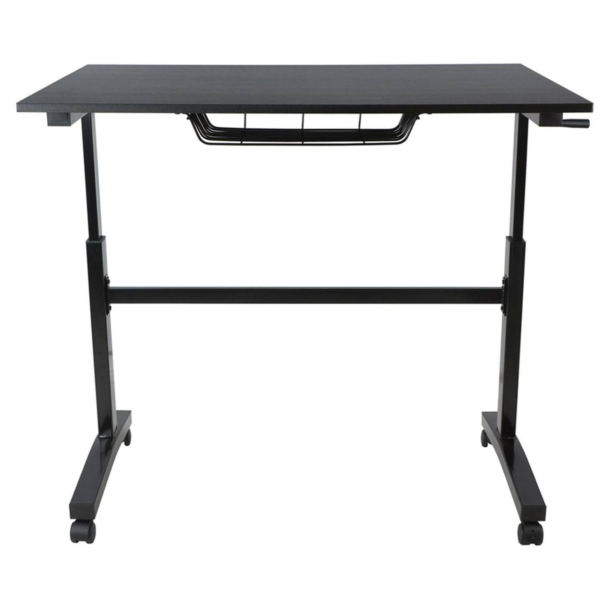 Adjustable Height Standing Desk, Black P340745