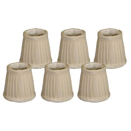 3.5 Silk Empire Candelabra Shade Set of 6 N7418