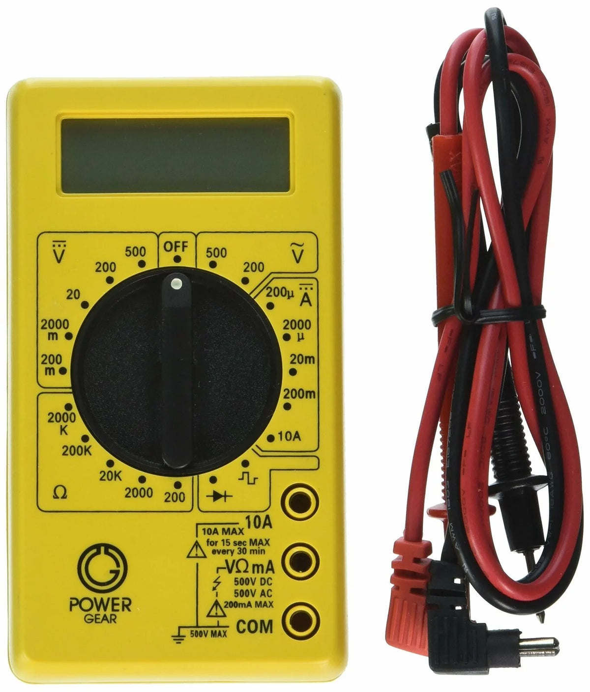 17 Range 6-Function Non-Recording Digital Multimeter I9153
