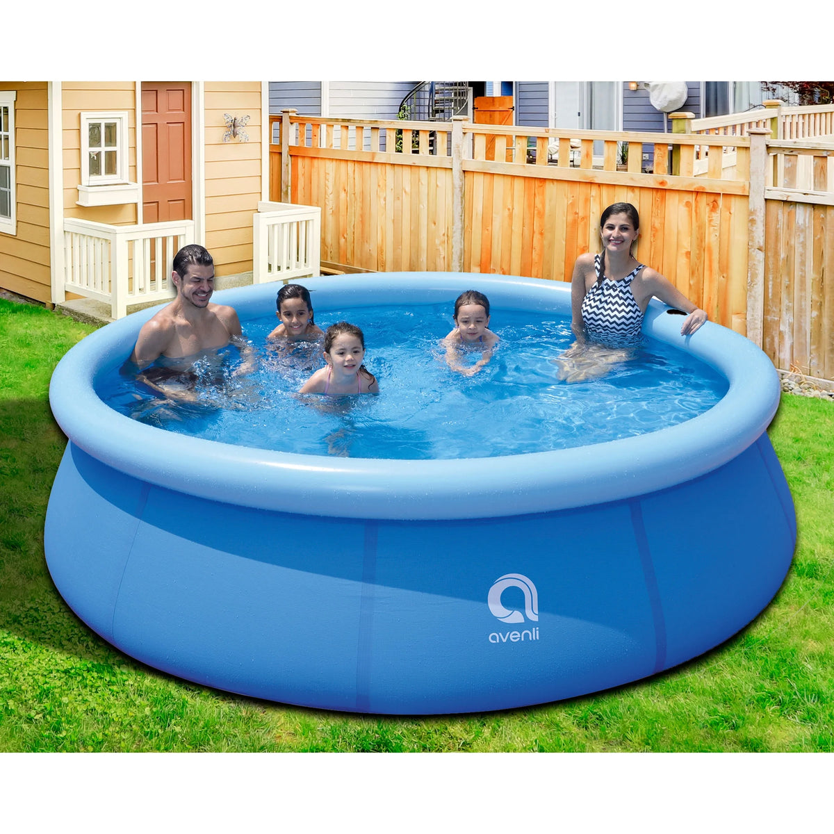 10 Ft x 30 In Inflatable Swimming Pool C801