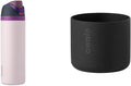 32oz Insulated Stainless Steel Water Bottle with Silicone Boot (Black) T69885