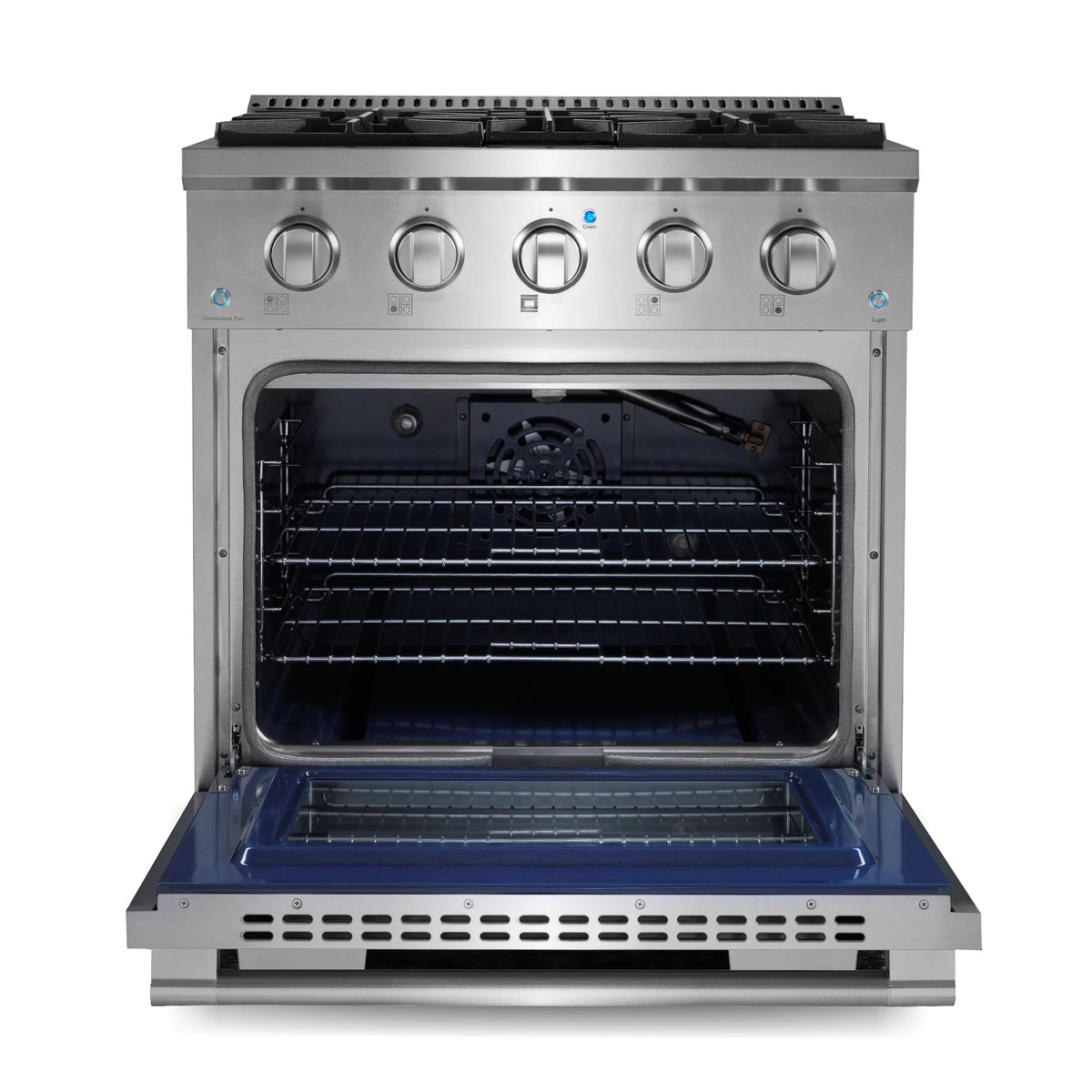 Stainless Steel Gas Range with 4 Burners T4995