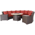 6 Piece Circular Sofa Set S312