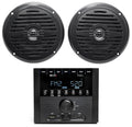 Bluetooth RV Receiver Stereo with 5.25 Speakers Y653767