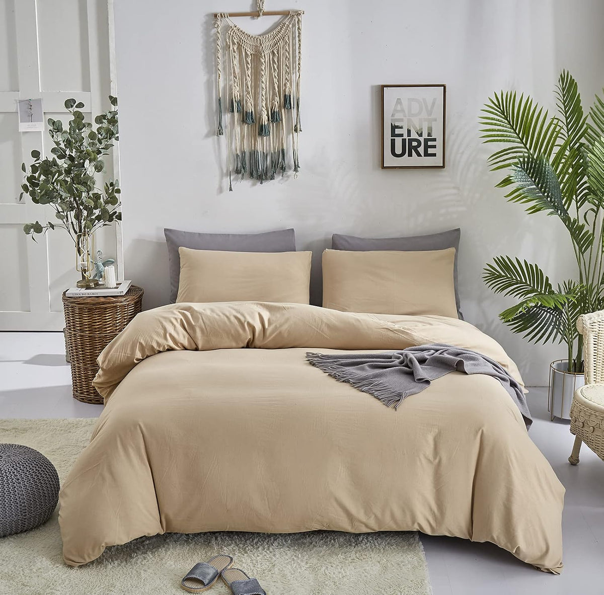 Burnt Orange Queen Comforter Set R77685