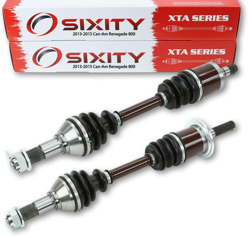 Front Left Right Axles Pair for Can-Am Renegade 800 4X4 K7999
