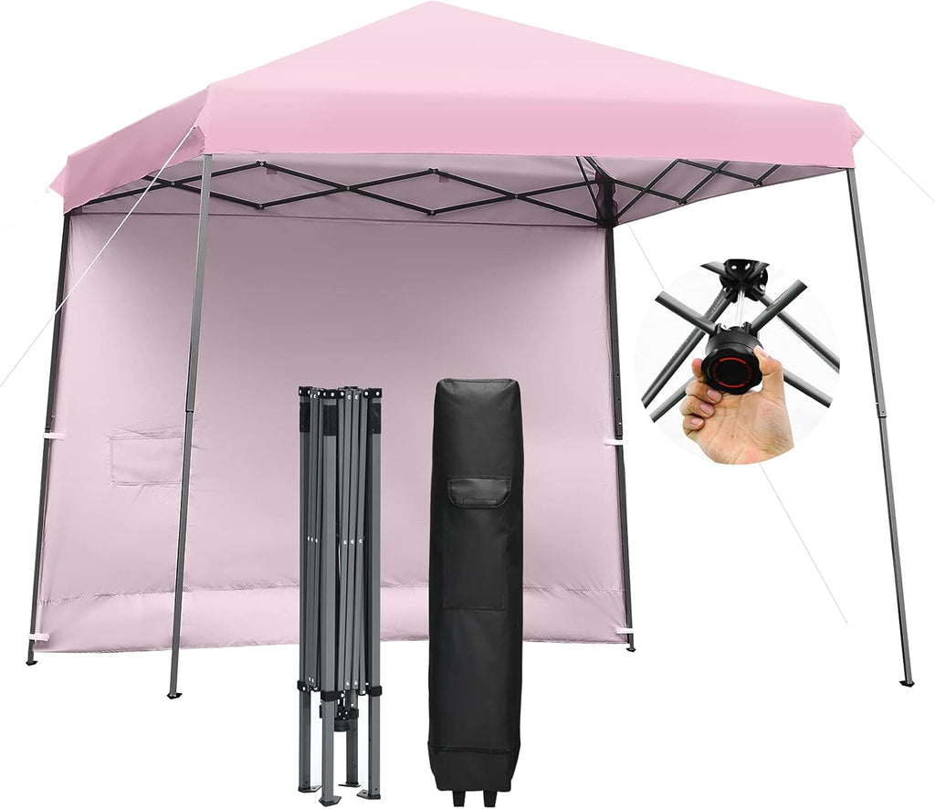 10x10 ft Pop up Canopy Tent with Detachable Side Wall Z7069