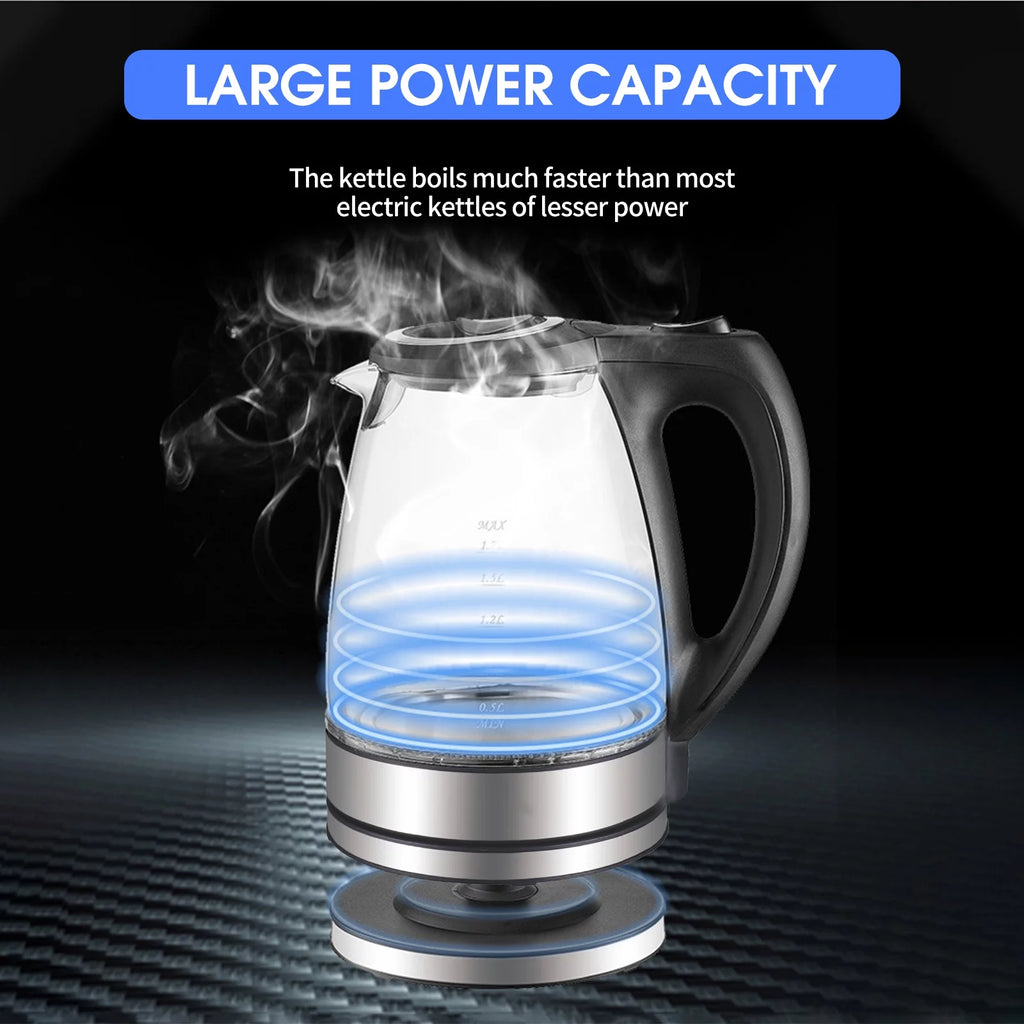 1.7L 1500W Glass Electric Kettle Q102274