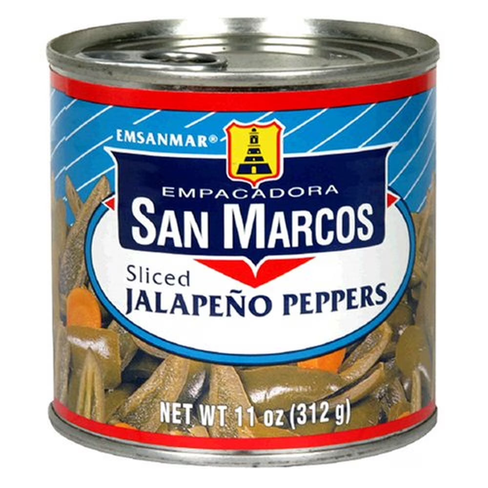 Sliced Jalapeno Peppers, 11-Ounce Can (Pack of 4) V831