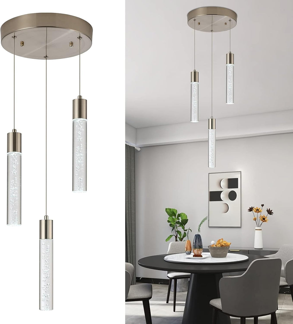 Crystal Chandelier Light Fixture, 9 Lights U26736