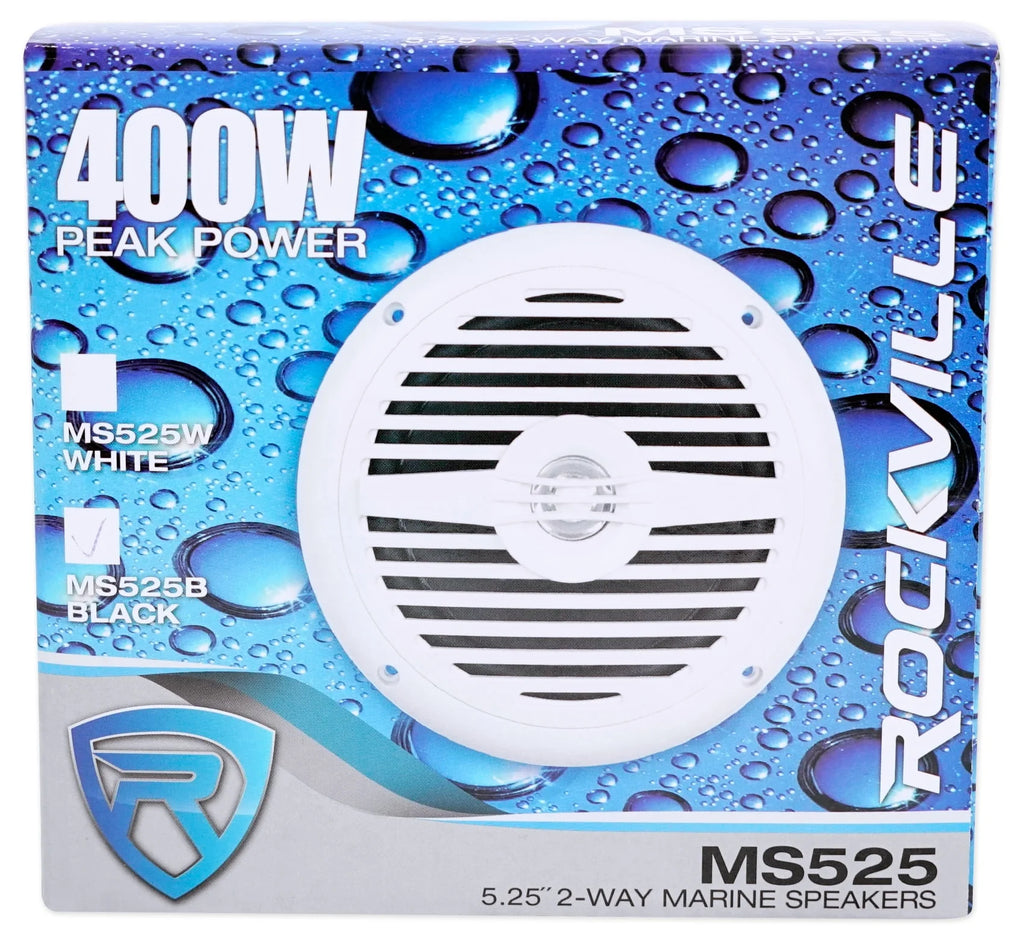 Bluetooth RV Receiver Stereo with 5.25 Speakers Y653767