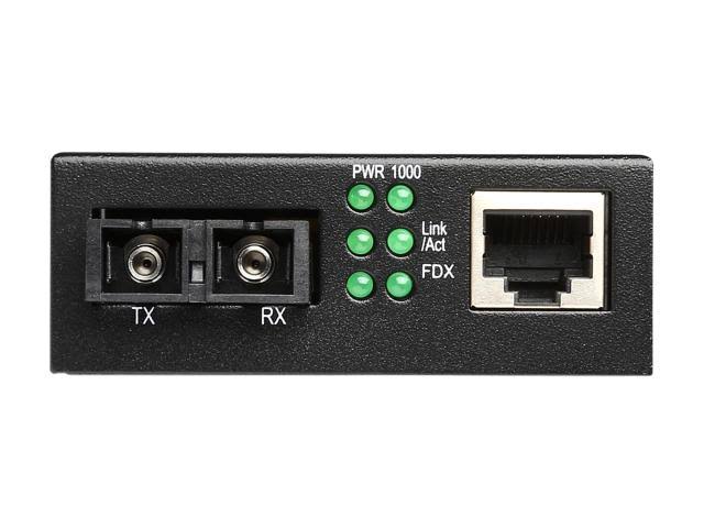 Fiber Optic Media Converter RJ-45 to SC Fiber Y655738