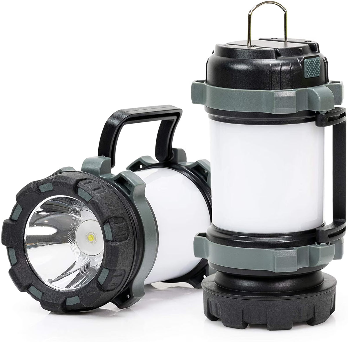 Rechargeable LED Camping Lantern 2PK (GREY) U556705