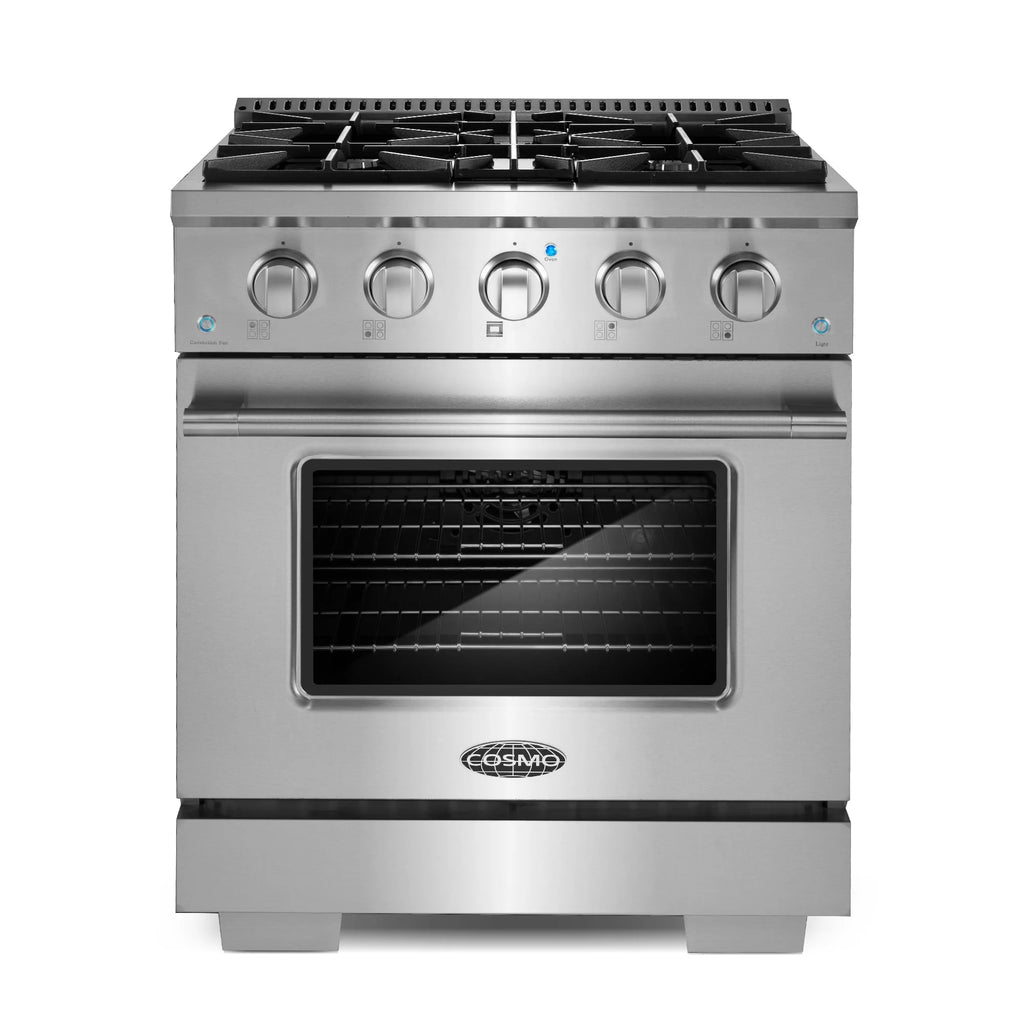 Stainless Steel Gas Range with 4 Burners T4995
