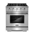 Stainless Steel Gas Range with 4 Burners T4995