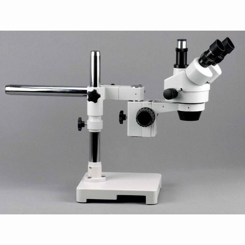 Trinocular Zoom Stereo Microscope with 54 LED Light R461