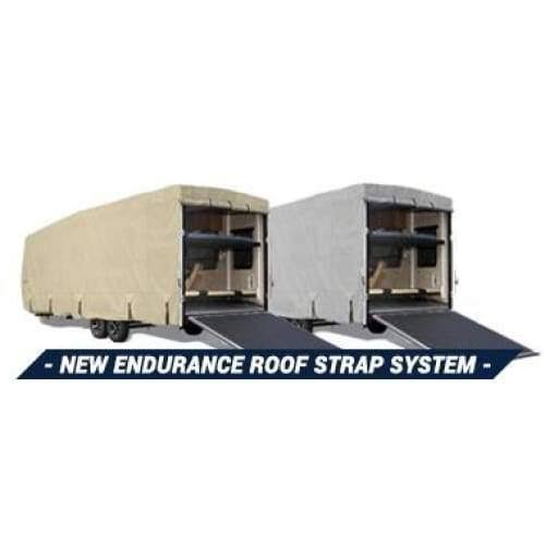 Toy Hauler Trailer Cover - Tan M175
