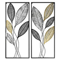 Metal Wall Decor Set of 2, 14" W x 35" H L29873