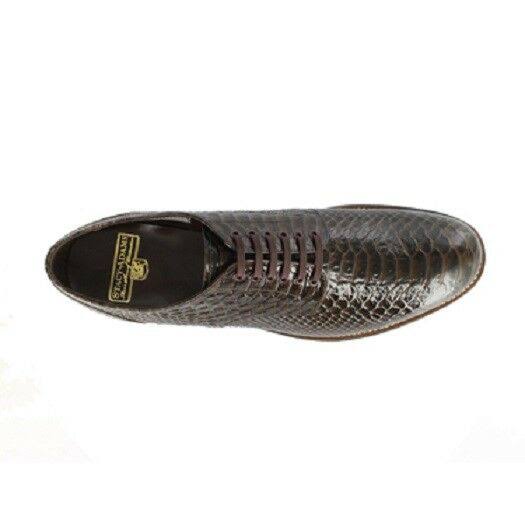 Brown Anaconda Men&s Shoes A463975