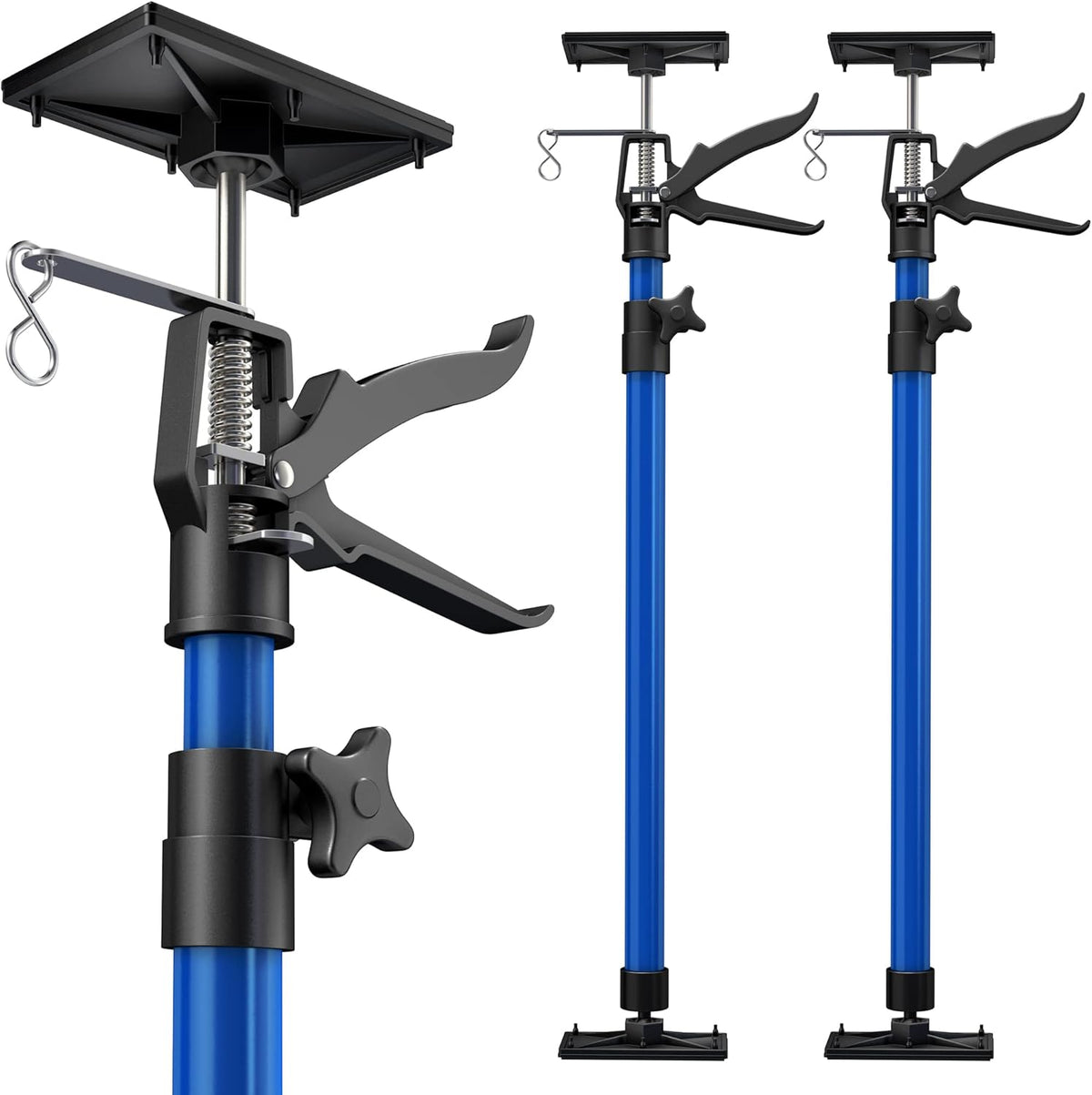 Cabinet Jack Support Pole 2Pcs Set Adjustable Length Telescopic Pole Pack of 2 S950