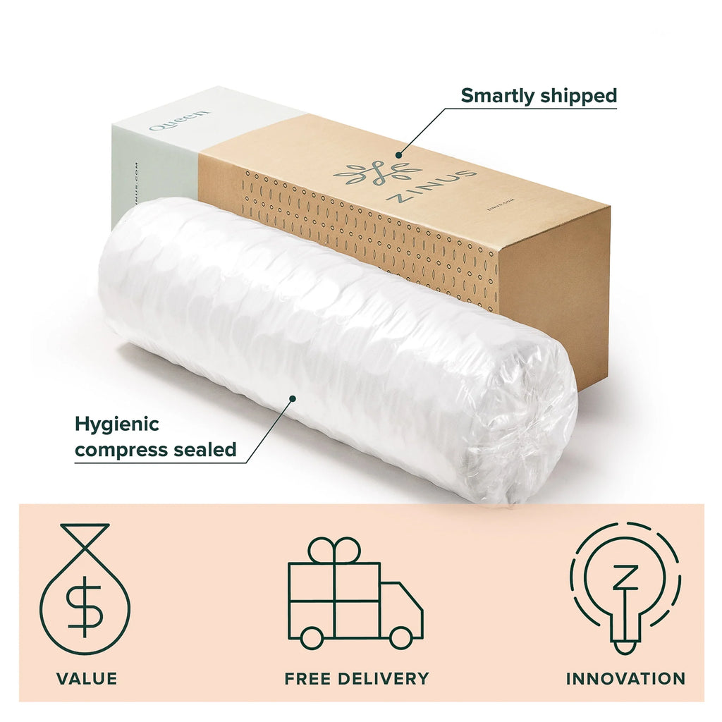 12 Hybrid Cooling Gel Memory Foam Pocket Spring King Mattress U427051