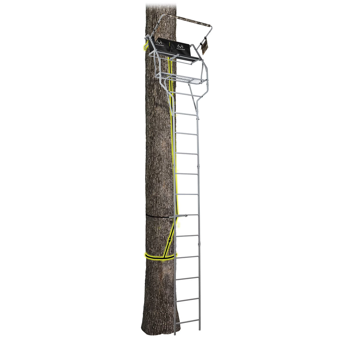 18' 2-Person Steel Hunting Ladder Treestand J560