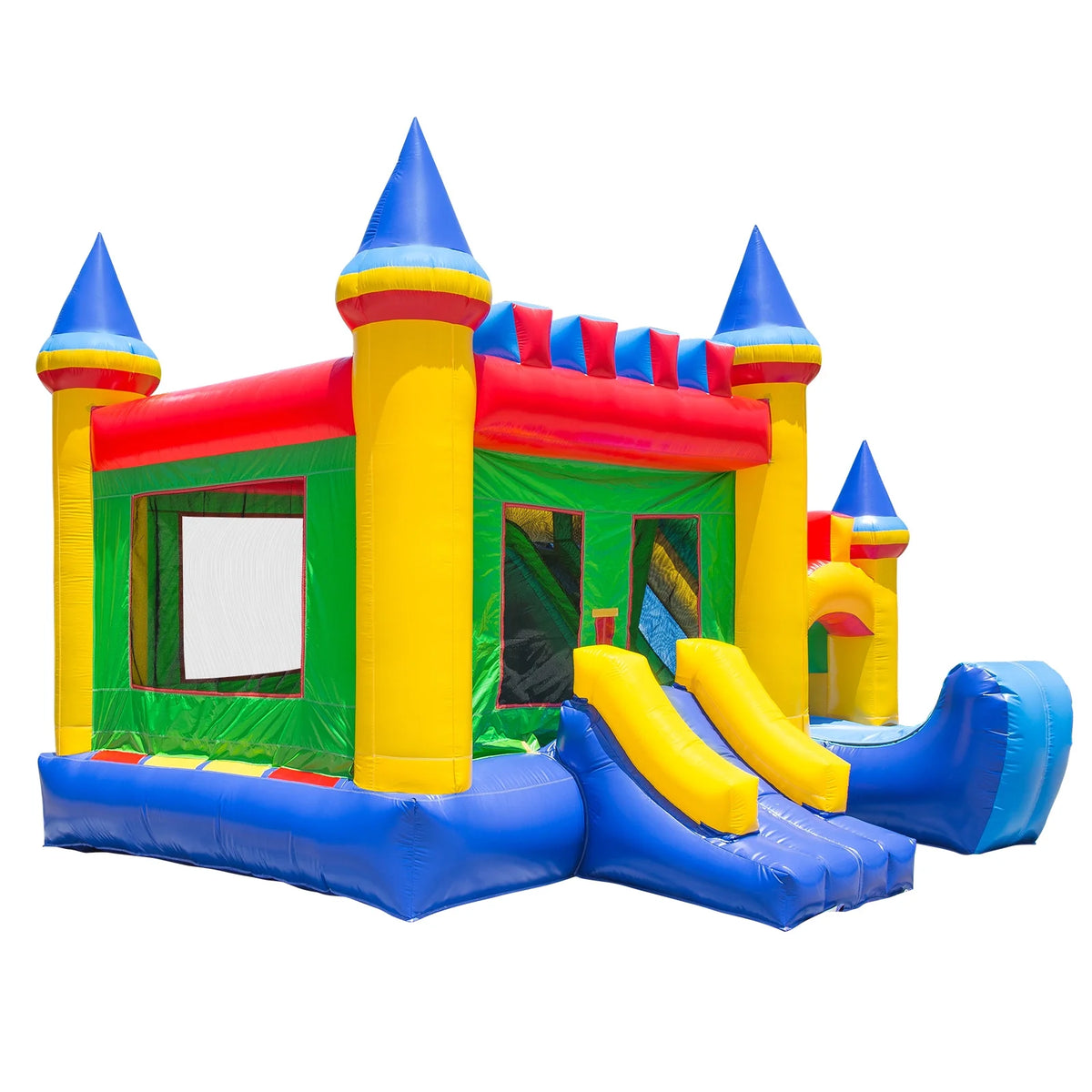 Inflatable Bounce House Castle with Jumper Slide N45326