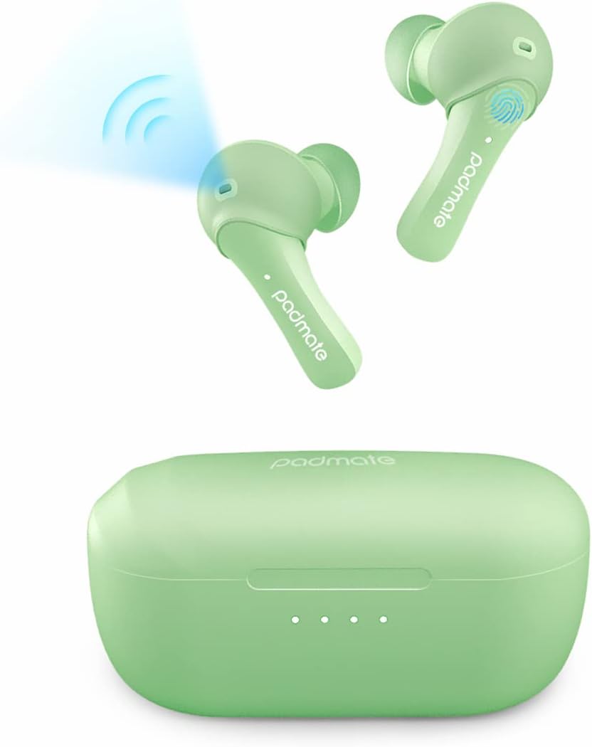 Black Wireless Bluetooth Earbuds with Charging Case A4566