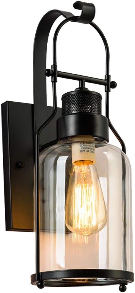 Black Metal Wall Sconces V502524