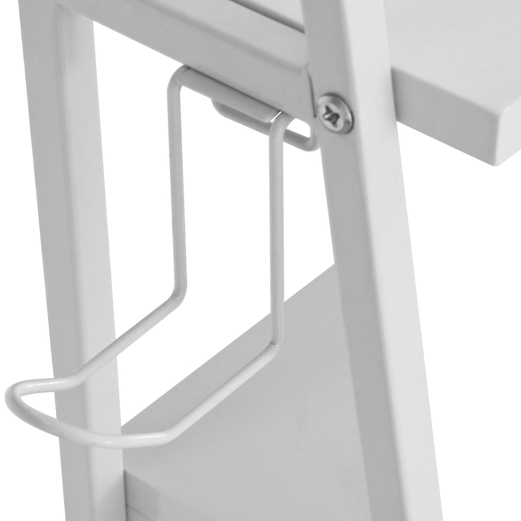 White Computer Desk With Storage & Dry Erase White Board T784