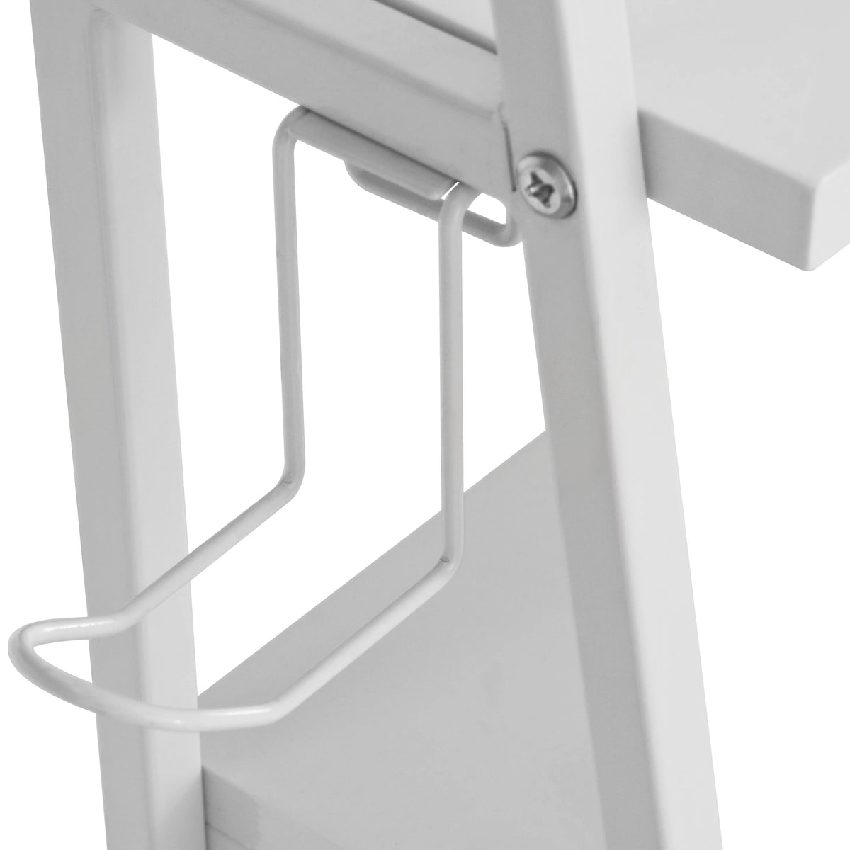 White Computer Desk With Storage & Dry Erase White Board T784