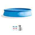 12ft x 30in Inflatable Swimming Pool with Filter Pump V916