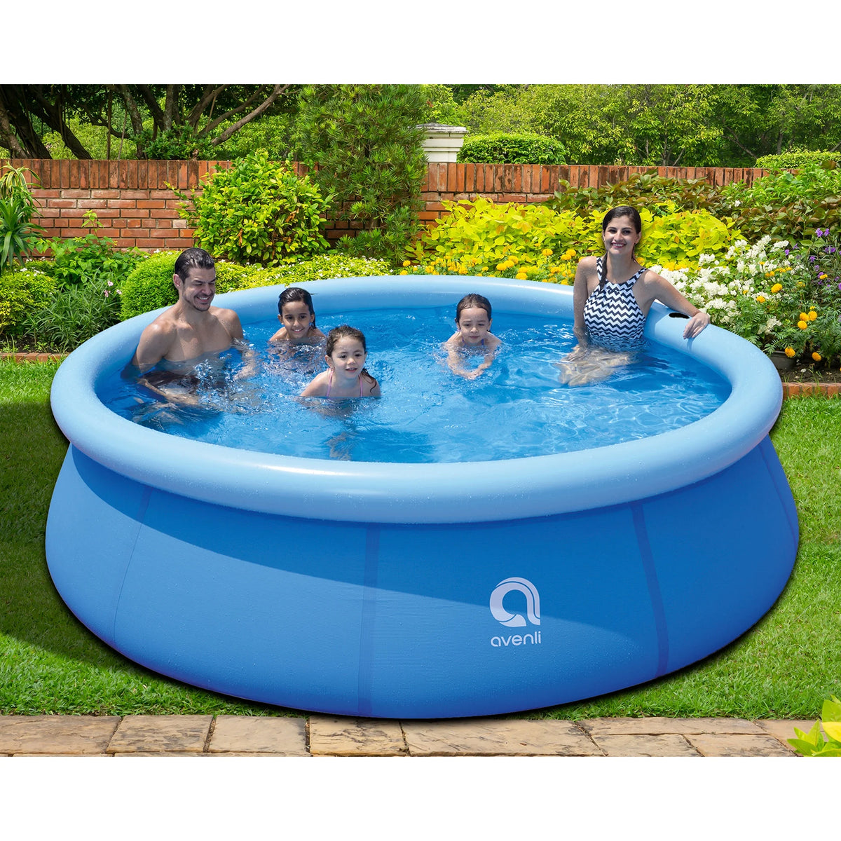 10 Ft x 30 In Inflatable Swimming Pool C801