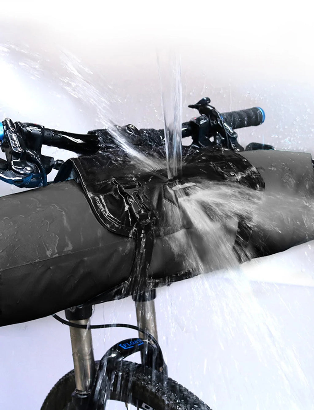 Waterproof Bike Handlebar Bag with Detachable Dry Pack (3-7L) Y867174