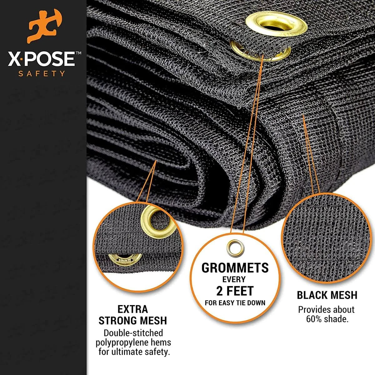 Black Mesh Truck Tarps 12x24 N3349