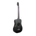 Black Carbon Fiber Acoustic Guitar with Gig Bag M2343