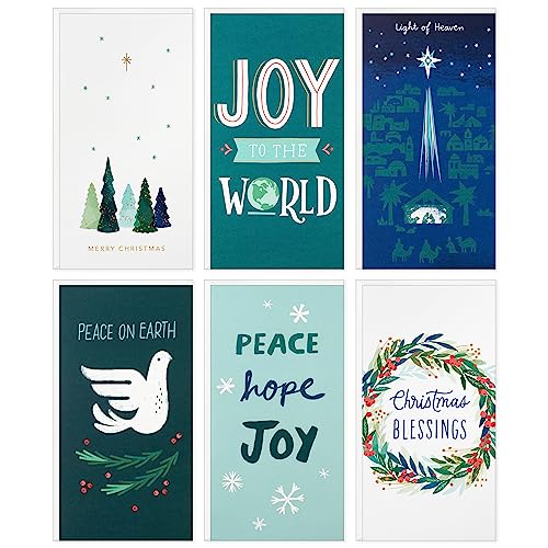 24 Cards with Envelopes Religious Christmas Cards Assortment U6062