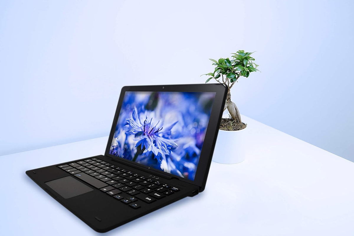 10.1" 2in1 Android Laptop Tablet PC with Docking Keyboard M7383
