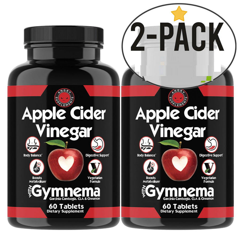 60 Tablet Apple Cider Vinegar Garcinia Cambogia Fat Burner (2 Pack) F170