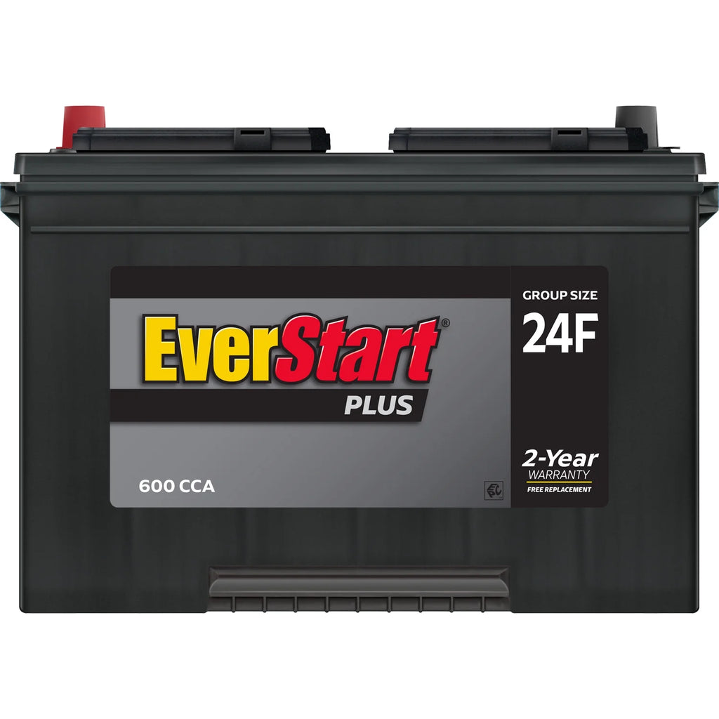 Lead Acid Automotive Battery, Group Size 24F 12 Volt, 600 CCA L2551
