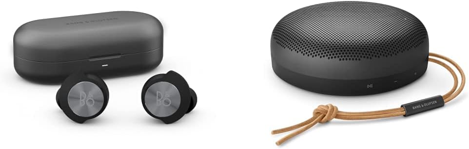 Active Noise Cancelling Wireless in-Ear Earphones, Black Y479484