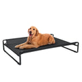 Black Elevated Dog Bed with Washable Mesh B199819