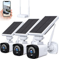 1080P Solar Wireless Security Camera System with Base Station W5129