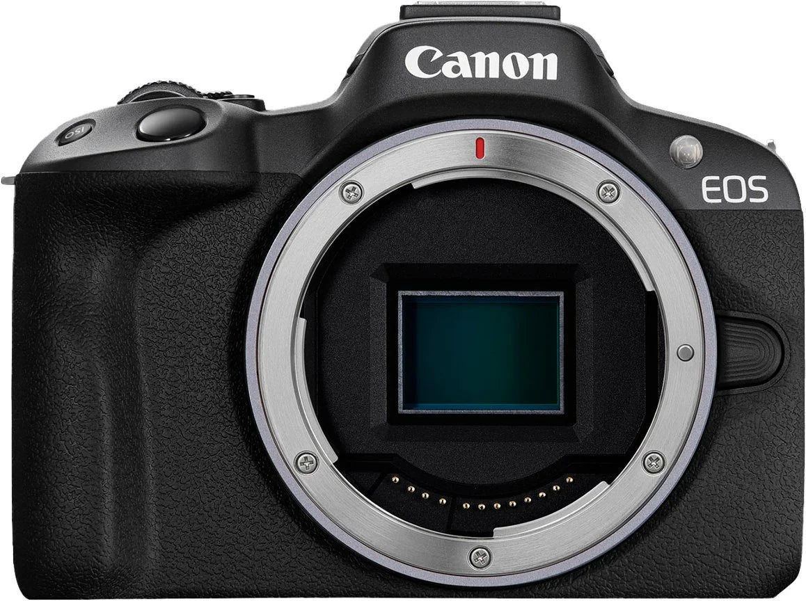 Canon EOS R50 Mirrorless Camera with 18-45mm, EF 75-300mm & 420-800mm Lenses + Mount Adapter + 20 Essential Accessories I982