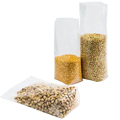 Polypropylene Bottom Gusset Bags 15 x 22 + 4 500 / Case S53521