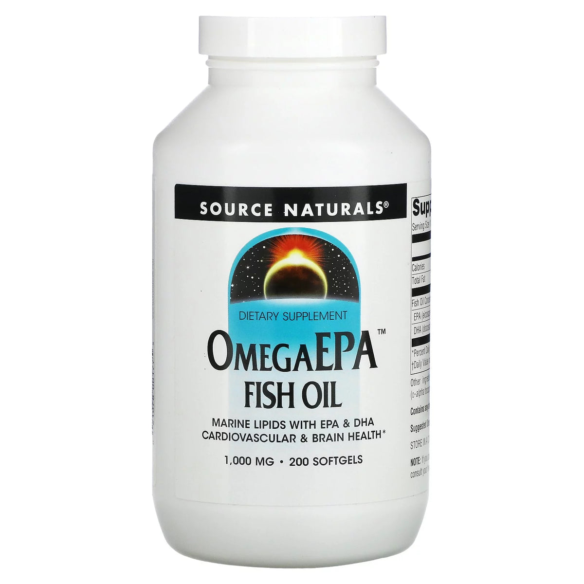 Omega EPA Fish Oil, 200 ea F485646