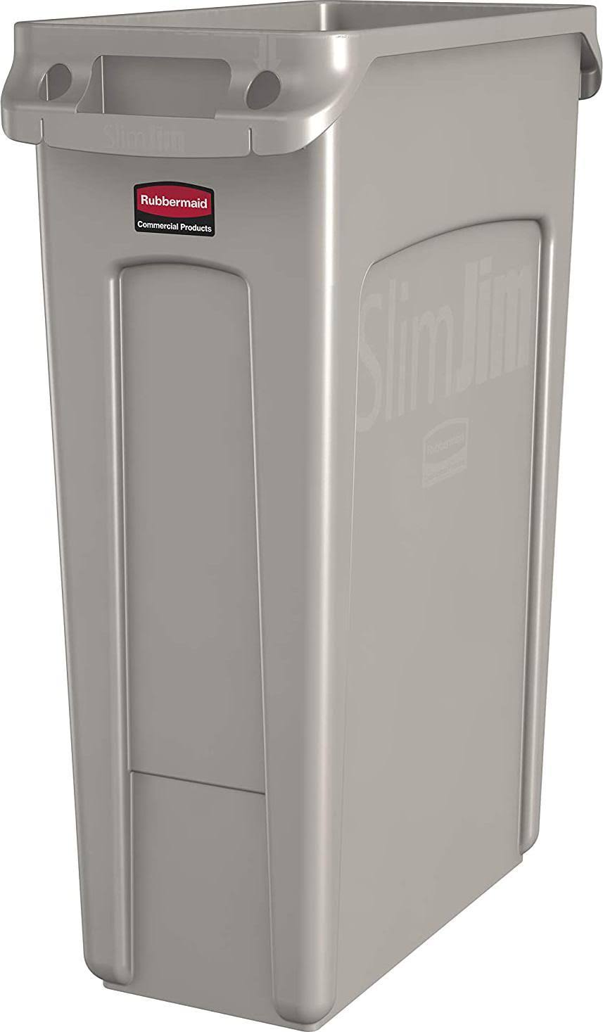 Plastic Rectangular Trash Can G8056