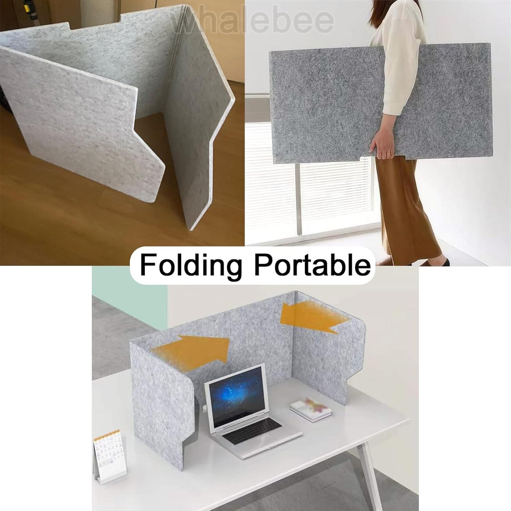 Acoustic Desk Divider 3 Panels G506