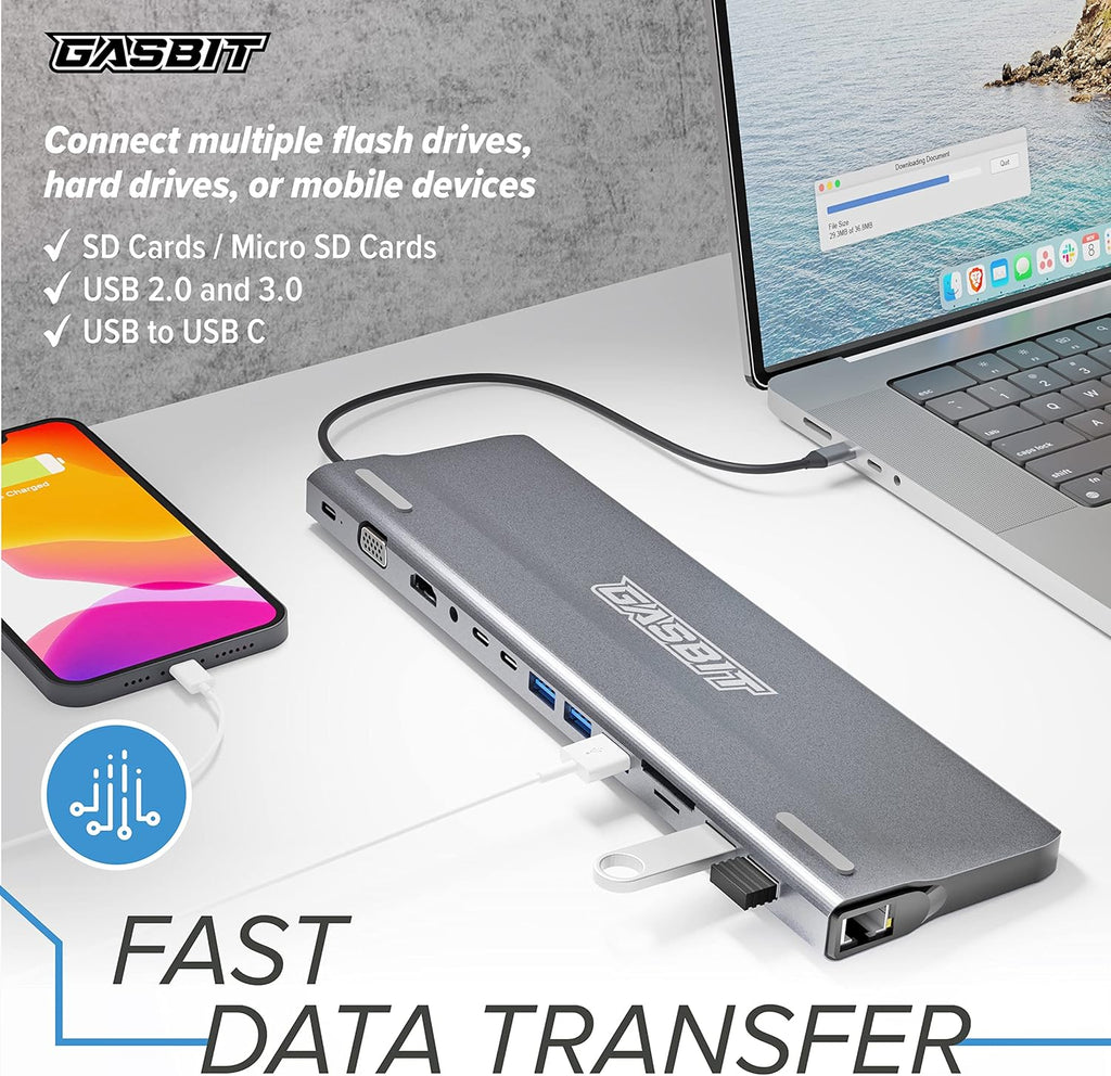 14-in-1 USB C Hub Multiport Adapter Z752