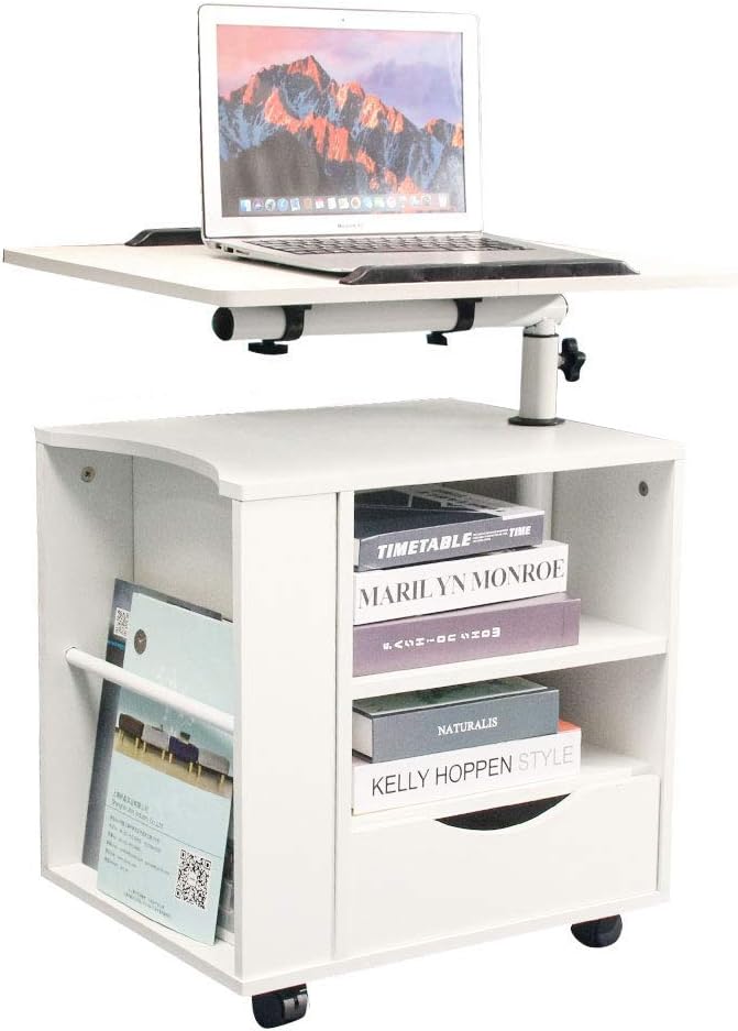 Black Wooden Nightstand with Drawers M878885